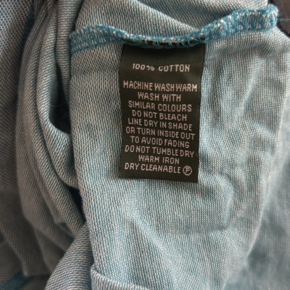 Rodd & Gunn Sherwood Mercerized Cotton Birdseye Regular Fit Blue Polo Shirt Cyan - Picture 5 of 6